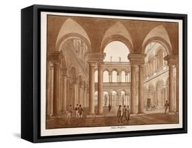 The Palazzo Borghese, 1833-Agostino Tofanelli-Framed Stretched Canvas
