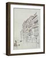 The Palazzo Contarini-Fasan-John Ruskin-Framed Giclee Print