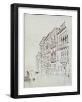 The Palazzo Contarini-Fasan-John Ruskin-Framed Giclee Print