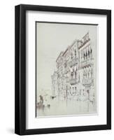 The Palazzo Contarini-Fasan-John Ruskin-Framed Giclee Print