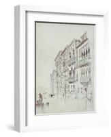 The Palazzo Contarini-Fasan-John Ruskin-Framed Giclee Print