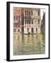 The Palazzo Dario. 1908-Claude Monet-Framed Giclee Print