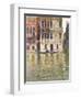 The Palazzo Dario. 1908-Claude Monet-Framed Giclee Print