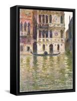 The Palazzo Dario. 1908-Claude Monet-Framed Stretched Canvas