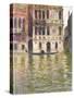 The Palazzo Dario. 1908-Claude Monet-Stretched Canvas