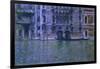 The Palazzo De Mula in Venice, 1908-Claude Monet-Framed Giclee Print