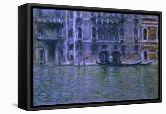 The Palazzo De Mula in Venice, 1908-Claude Monet-Framed Stretched Canvas