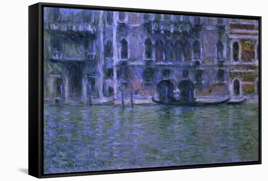 The Palazzo De Mula in Venice, 1908-Claude Monet-Framed Stretched Canvas