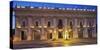 The Palazzo Nuovo of the Capitoline Museums, on the Piazza Del Campidoglio at Night, Rome-Cahir Davitt-Stretched Canvas
