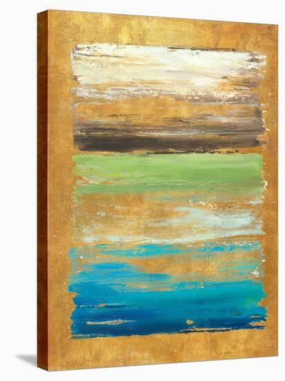 The Palette in Gold-Patricia Pinto-Stretched Canvas