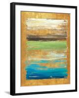 The Palette in Gold-Patricia Pinto-Framed Art Print