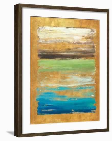 The Palette in Gold-Patricia Pinto-Framed Art Print