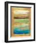 The Palette in Gold-Patricia Pinto-Framed Art Print