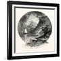 The Palisades, from the River-John Douglas Woodward-Framed Giclee Print