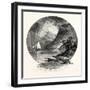 The Palisades, from the River-John Douglas Woodward-Framed Premium Giclee Print