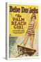 The Palm Beach Girl-null-Stretched Canvas
