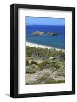 The Palm Beach in Vai, Crete, Greece, April 2009-Lilja-Framed Photographic Print