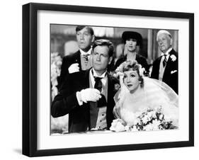 The Palm Beach Story, Joel McCrea, Claudette Colbert, 1942-null-Framed Photo