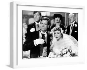 The Palm Beach Story, Joel McCrea, Claudette Colbert, 1942-null-Framed Photo