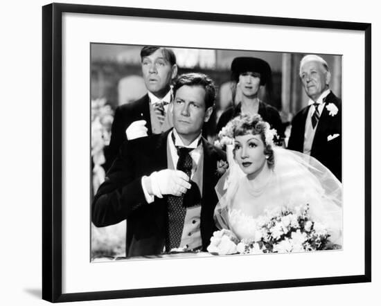 The Palm Beach Story, Joel McCrea, Claudette Colbert, 1942-null-Framed Photo