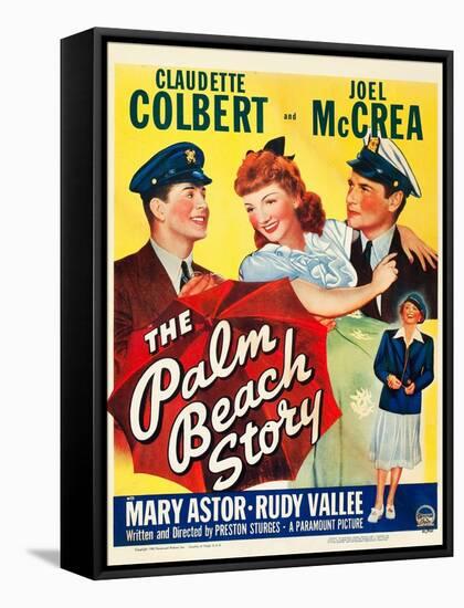 The Palm Beach Story-null-Framed Stretched Canvas