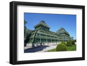 The Palm House in the Schonbrunn Gardens, Vienna, Austria-Carlo Morucchio-Framed Photographic Print