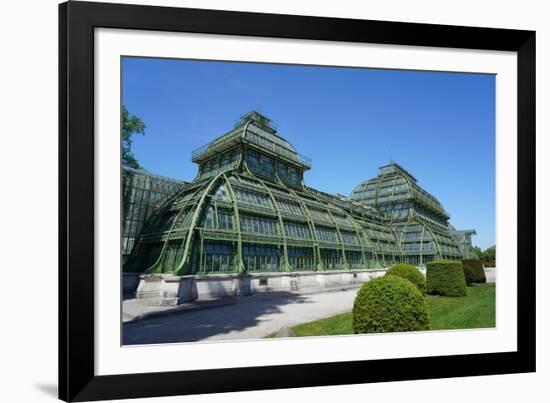 The Palm House in the Schonbrunn Gardens, Vienna, Austria-Carlo Morucchio-Framed Photographic Print