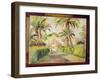 The Palm Trees, 1919-Pierre-Auguste Renoir-Framed Giclee Print