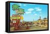 The Palms Motor Hotel, Vintage Motel-null-Framed Stretched Canvas