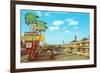 The Palms Motor Hotel, Vintage Motel-null-Framed Premium Giclee Print