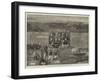 The Panama Canal, Arrival of the Engineers at Colon-null-Framed Giclee Print