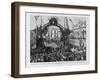 The Panama Canal - M. De Lesseps, on His Arrival at Panama, Receiving a Floral Crown under the Triu-null-Framed Giclee Print