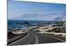 The Panamerican Highway Slices Through the Northern Atacama Desert in Northern Chile-Sergio Ballivian-Mounted Photographic Print