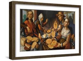 The Pancake Bakery, 1560-Pieter Aertsen-Framed Giclee Print