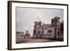 The Panch Mahal Gate, Lucknow, Uttar Pradesh, C. 1789 (Pencil, Pen, Brown and Black Ink, W/C)-Thomas & William Daniell-Framed Giclee Print