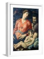 The Panciatichi Holy Family, 1530-1532-Agnolo Bronzino-Framed Giclee Print