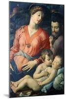 The Panciatichi Holy Family, 1530-1532-Agnolo Bronzino-Mounted Giclee Print