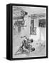 The Pancratium: Two Boys Wrestling-Andre Castaigne-Framed Stretched Canvas