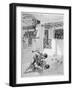 The Pancratium: Two Boys Wrestling-Andre Castaigne-Framed Art Print