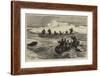 The Pandora Arctic Expedition, Walrus-Shooting-null-Framed Giclee Print