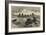 The Pandora Arctic Expedition, Walrus-Shooting-null-Framed Giclee Print