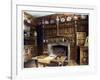 The Panelled Study at Groombridge Place, Kent, 1910-Edwin Foley-Framed Giclee Print