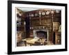 The Panelled Study at Groombridge Place, Kent, 1910-Edwin Foley-Framed Giclee Print