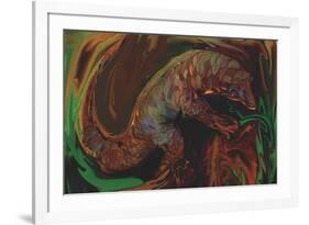 The Pangolin-Rabi Khan-Framed Art Print