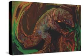 The Pangolin-Rabi Khan-Stretched Canvas