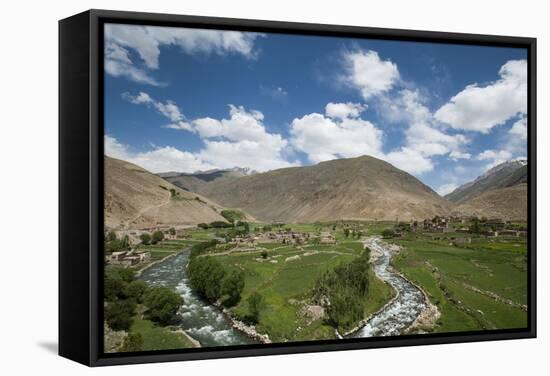 The Panjshir Valley, Afghanistan, Asia-Alex Treadway-Framed Stretched Canvas