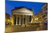 The Pantheon and Piazza Della Rotonda at Night, Rome, Lazio, Italy-Stuart Black-Mounted Photographic Print