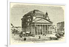 The Pantheon at Rome-null-Framed Giclee Print