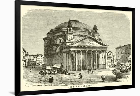 The Pantheon at Rome-null-Framed Giclee Print