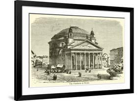 The Pantheon at Rome-null-Framed Giclee Print